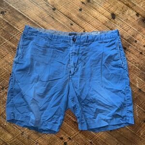 J Crew blue preppy flat front stretch 36 shorts